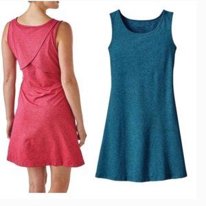 Patagonia Women’s Seabrook Dress - Dark Blue ("Big Sur") Blue SPF 50+ - Women S